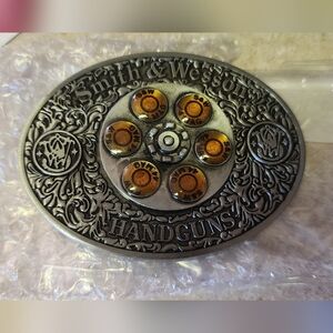 Smith & Wesson Spinning Rotating belt buckle